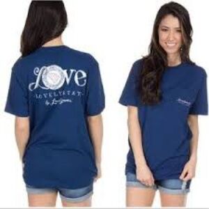 Lauren James Lovely State Alabama tshirt brand new